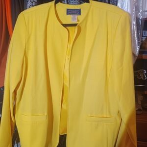 Yellow Women's Jacket by Kasper